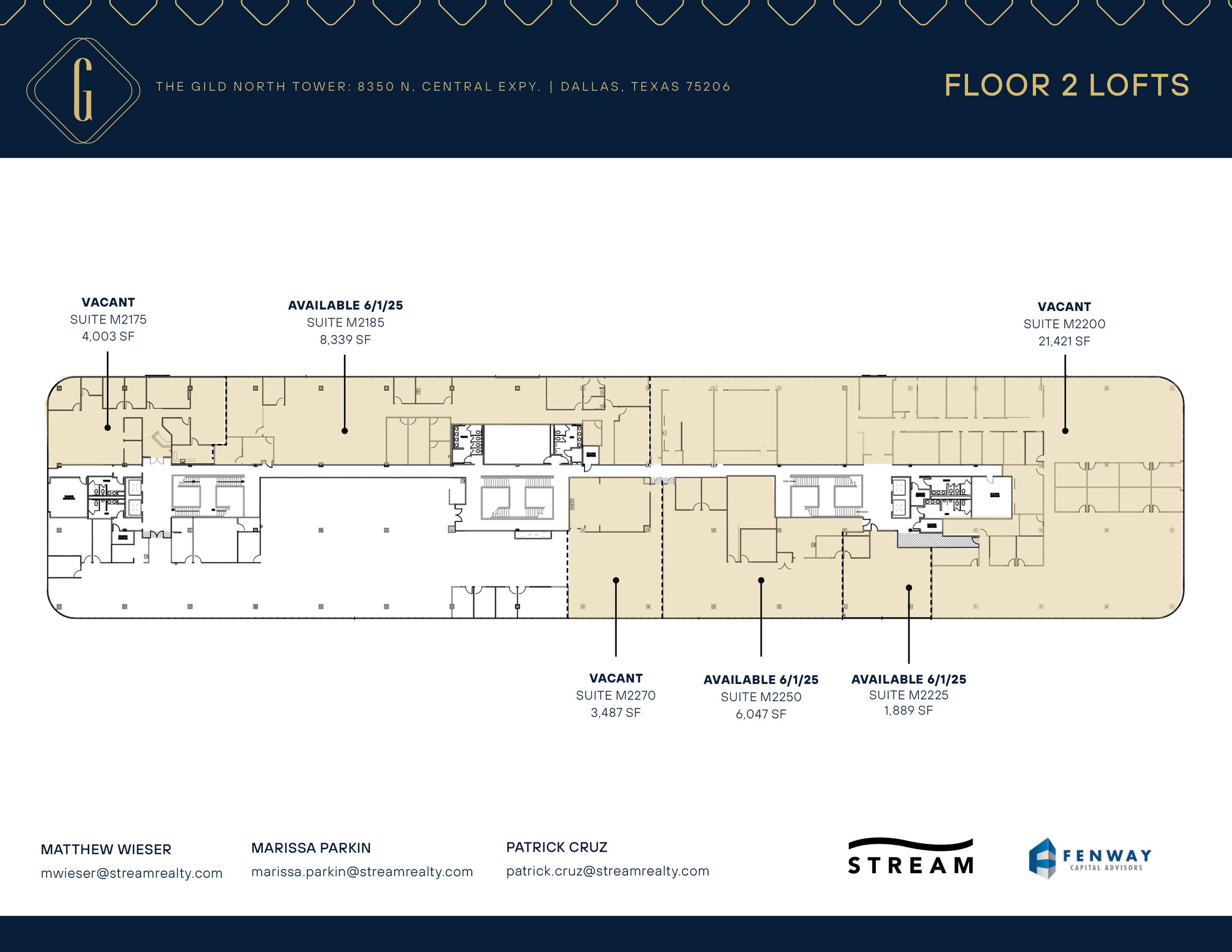 8350 N Central Expy, Dallas, TX for lease Floor Plan- Image 1 of 1