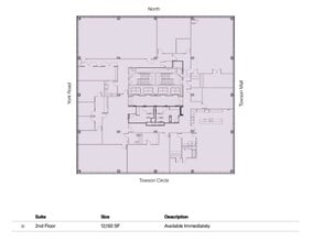 1 Olympic Pl, Towson, MD à vendre Plan d’étage- Image 1 de 1
