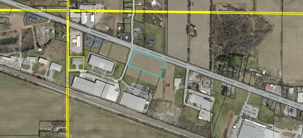 1085 Main St, Bellevue, OH for sale - Aerial - Image 3 of 11