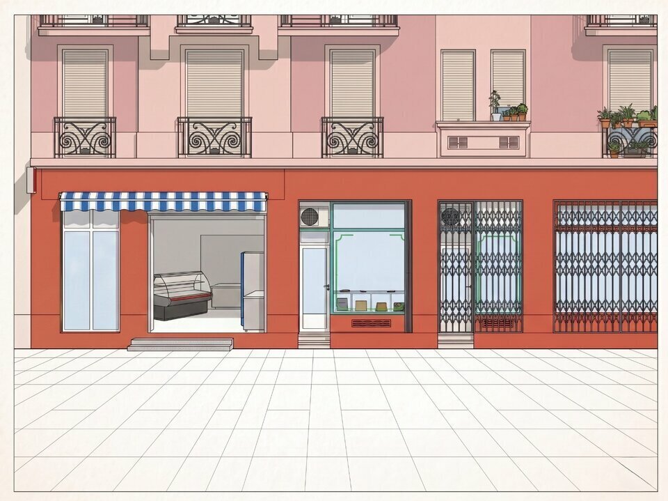 Retail in Nice for sale Building Photo- Image 1 of 4