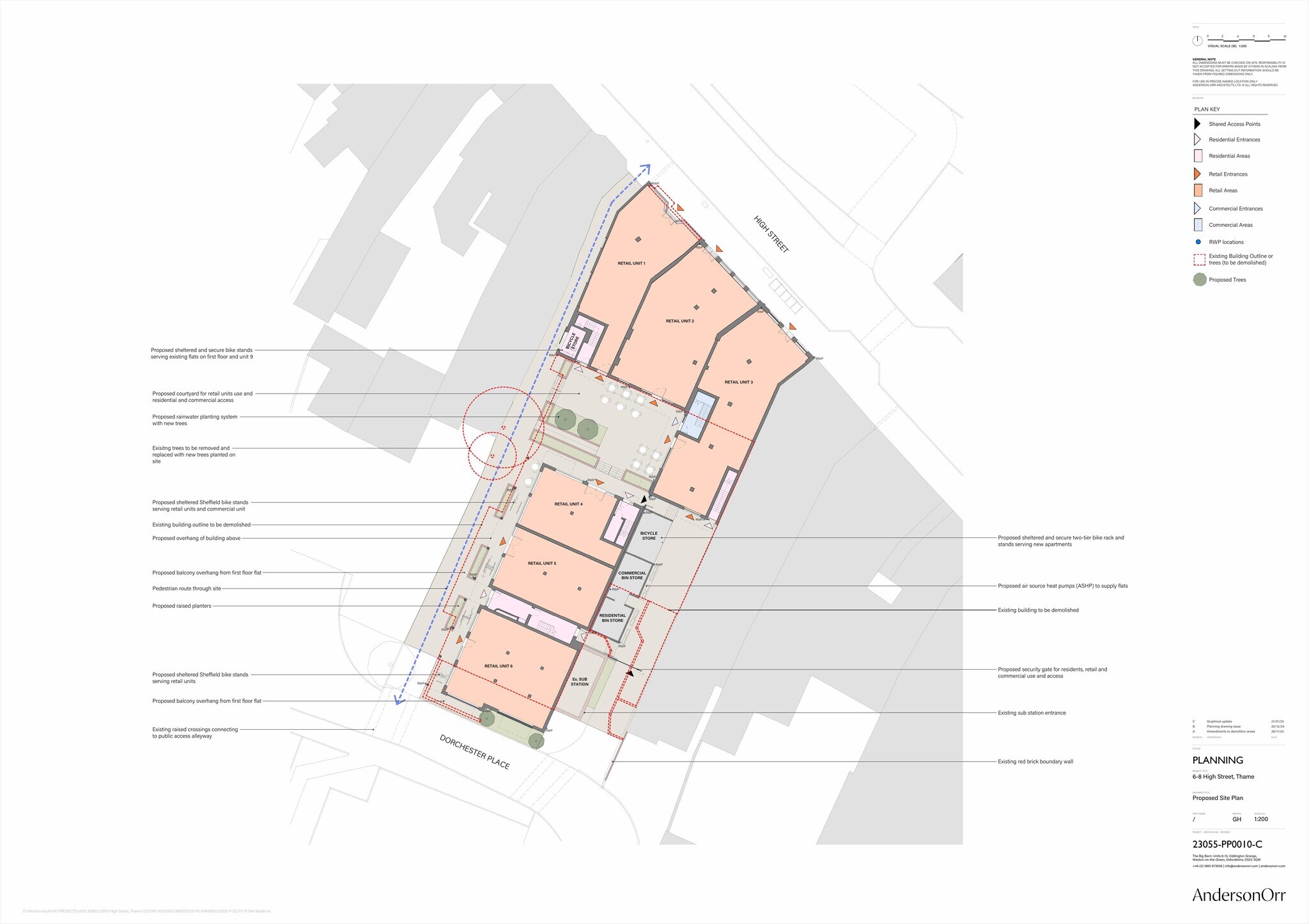 6-8 High St, Thame à louer Plan d’étage- Image 1 de 3