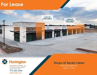 Plus de détails pour 6920 Katy Gaston Rd, Katy, TX - Commerce de détail à louer