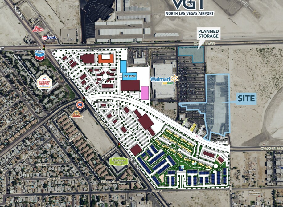 3720 W Lake Mead Blvd, North Las Vegas, NV à vendre Photo du bâtiment- Image 1 de 3
