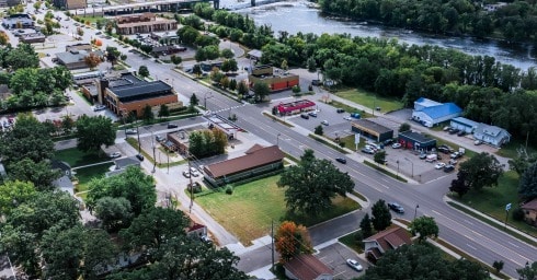 520 N Benton Dr, Sauk Rapids, MN for sale - Aerial - Image 3 of 3