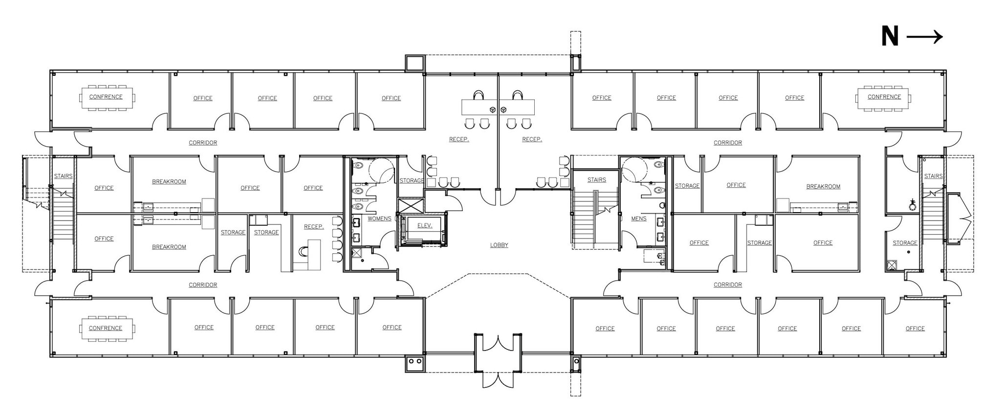204 S Gateway Pl, Jenks, OK à louer Plan d’étage- Image 1 de 1