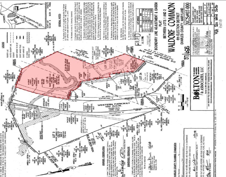 2183 Crain Hwy, Waldorf, MD à louer - Plan cadastral - Image 2 de 9