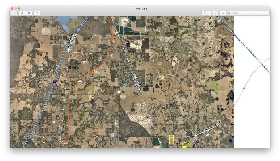 3407 SE 29th Blvd, Sumterville, FL for sale - Aerial - Image 3 of 3