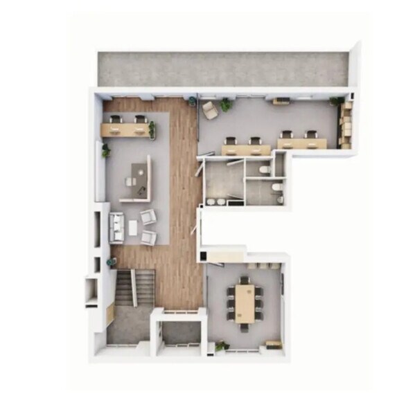 Office in Boulogne-Billancourt for sale - Floor Plan - Image 3 of 8