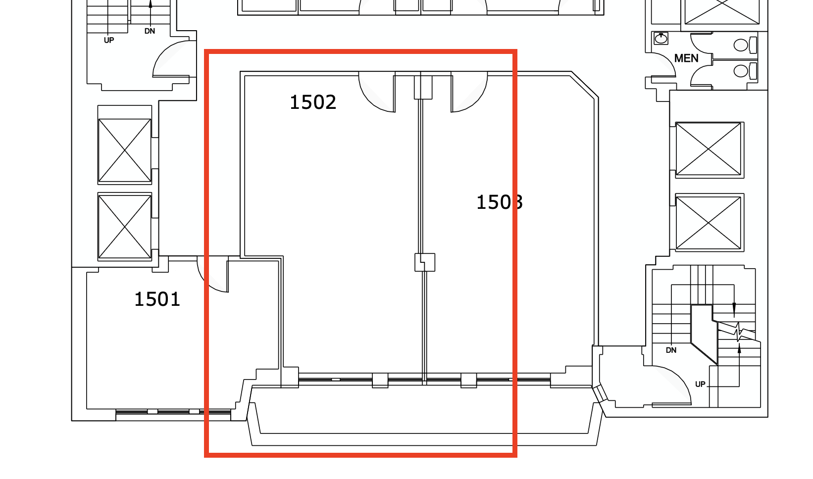 262 W 38th St, New York, NY à louer Plan d’étage- Image 1 de 1