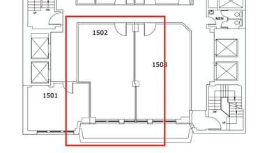 262 W 38th St, New York, NY à louer Plan d’étage- Image 1 de 1