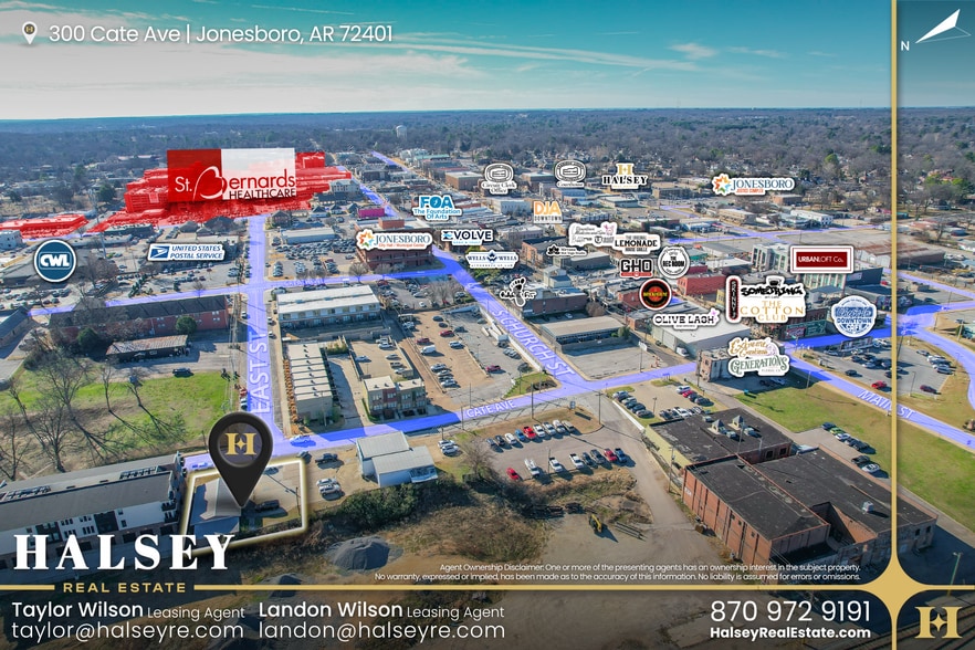 300 Cate Ave, Jonesboro, AR for lease - Building Photo - Image 2 of 4