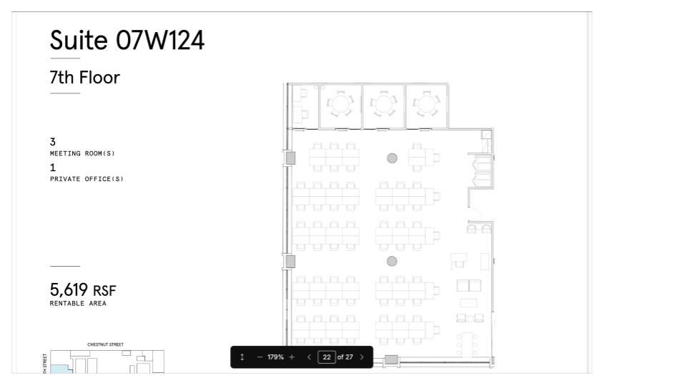 1100 Ludlow St, Philadelphia, PA for lease Floor Plan- Image 1 of 1
