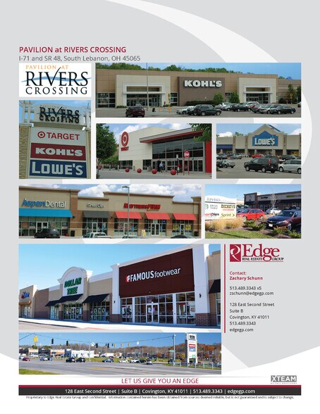 Rivers Crossing-I-71 & SR 48, S Lebanon 5.29 Acres, South Lebanon, OH à louer - Photo du bâtiment - Image 2 de 6