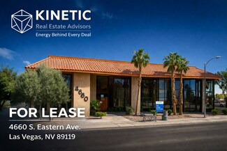 Plus de détails pour 4660 S Eastern Ave, Las Vegas, NV - Bureau à louer