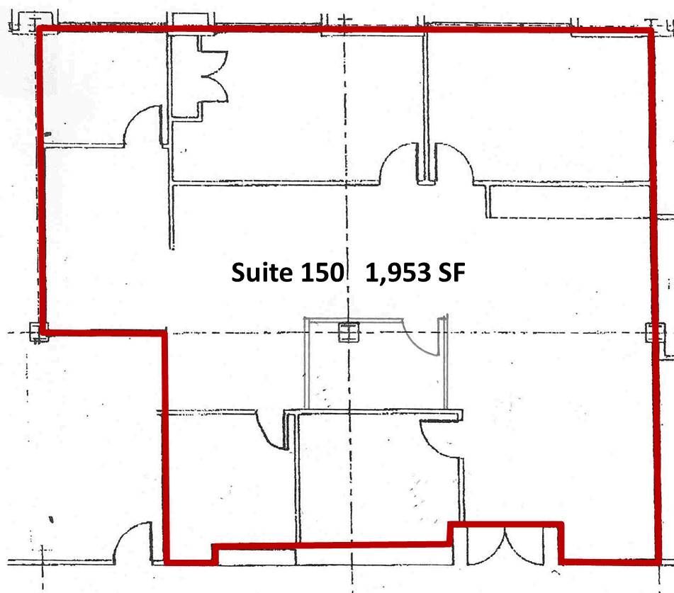 6001 Chatham Center Dr, Savannah, GA à louer Plan d  tage- Image 1 de 1