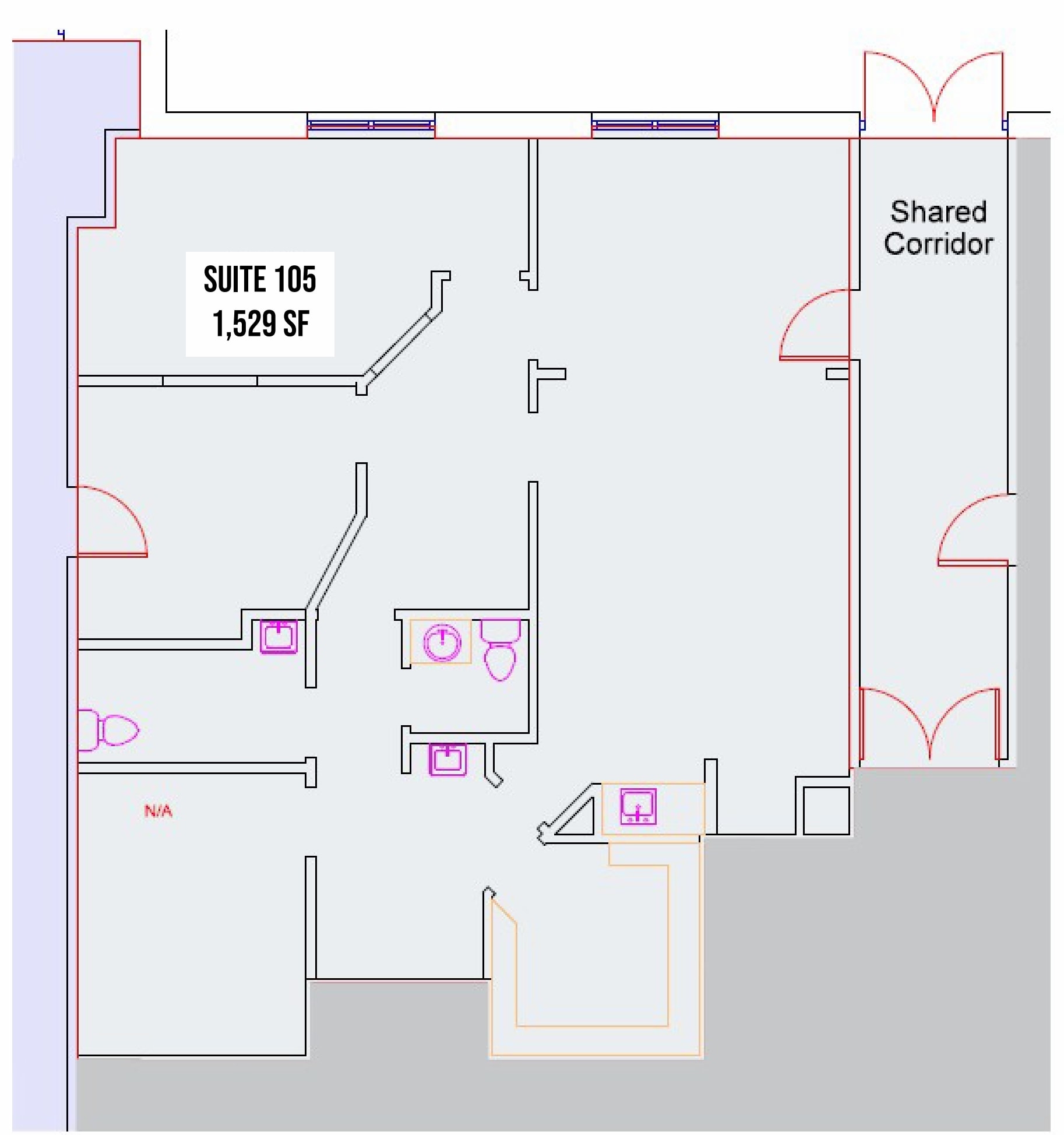 422 Garrisonville Rd, Stafford, VA for lease Floor Plan- Image 1 of 1