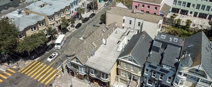 1391 Haight St, San Francisco, CA - AÉRIEN Vue de la carte