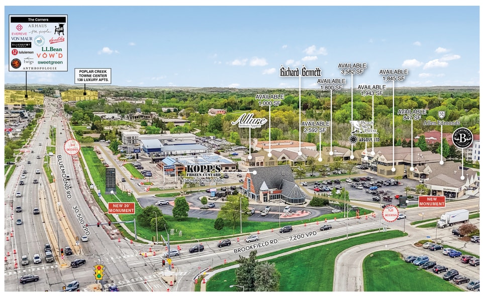 18900 W Bluemound Rd, Brookfield, WI for lease - Building Photo - Image 3 of 5