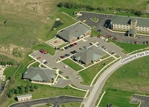 1600 Commerce Park Dr, Chelsea, MI - Aérien Vue de la carte