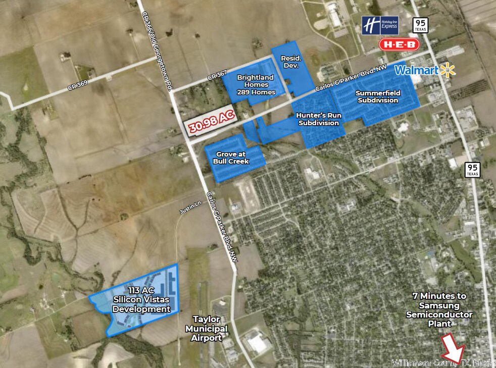 550 NW Carlos G Parker Blvd, Taylor, TX à vendre Photo du bâtiment- Image 1 de 5