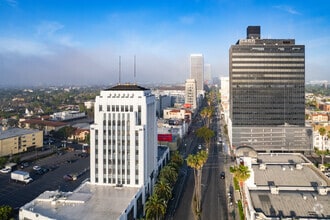 5466-5484 Wilshire Blvd, Los Angeles, CA - Aérien  Vue de la carte