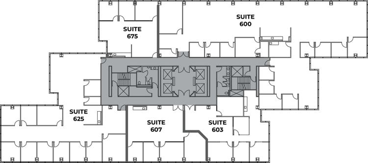 3131 Camino del Rio N, San Diego, CA à louer Plan d’étage- Image 1 de 1