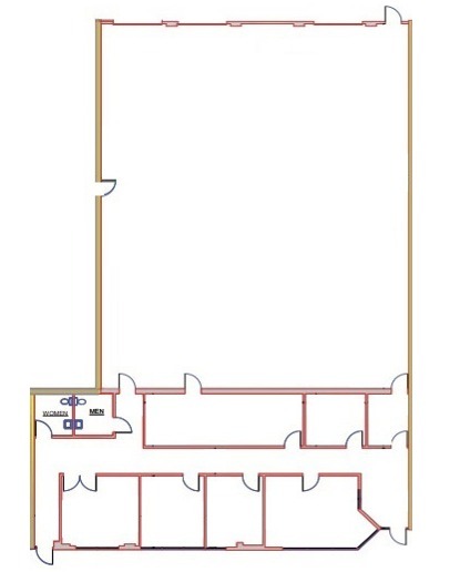 7510 Airway Rd, San Diego, CA à louer Plan d’étage- Image 1 de 1