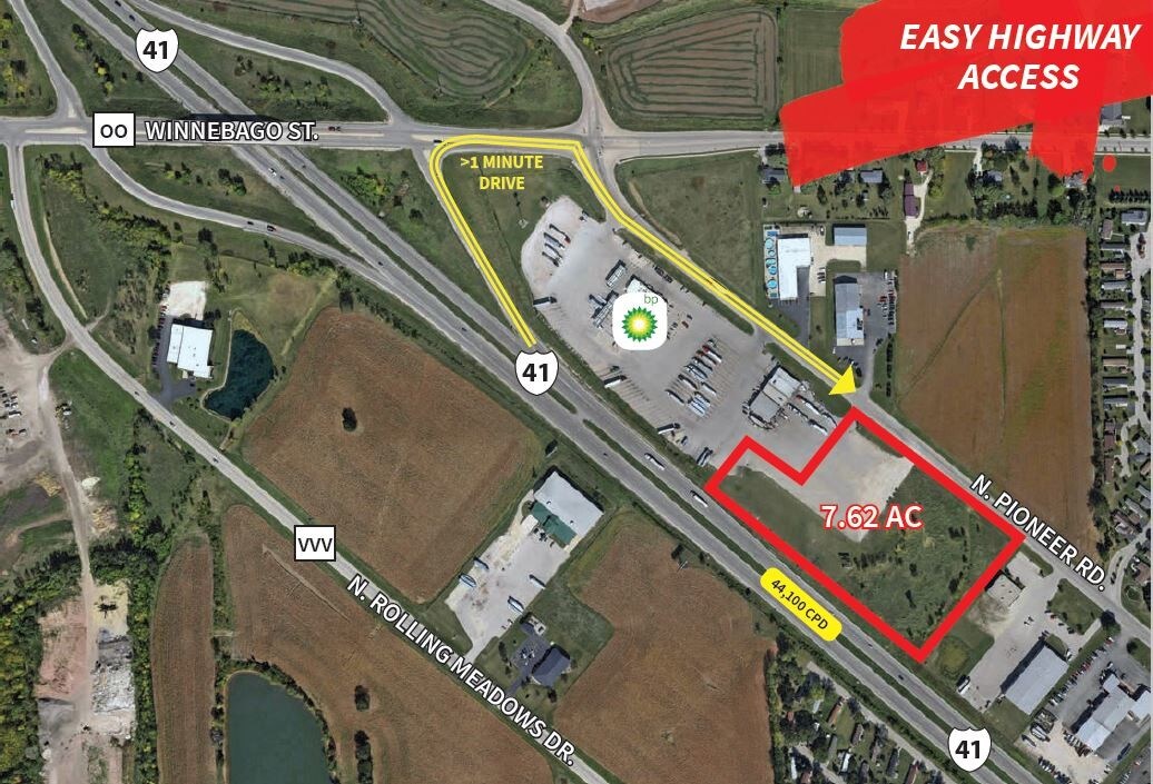 555 N Pioneer Rd, Fond Du Lac, WI à vendre Photo du bâtiment- Image 1 de 4