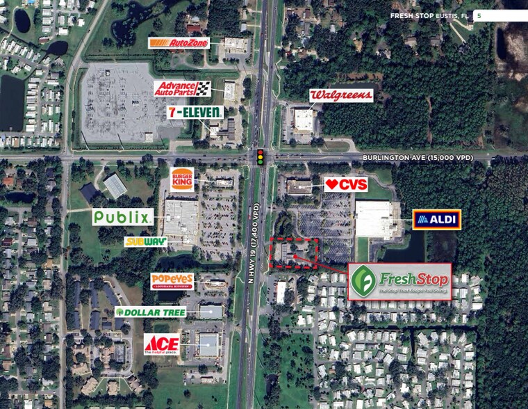 1905 N Highway 19, Eustis, FL à vendre - Photo du bâtiment - Image 3 de 5