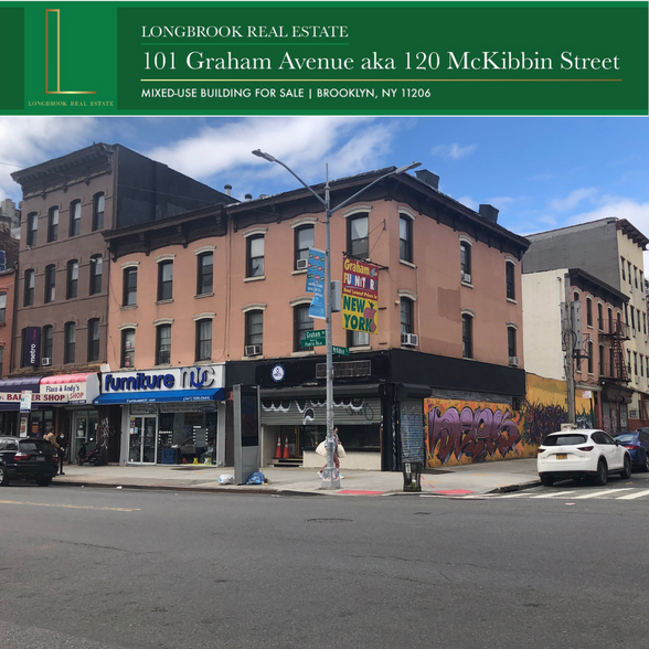 101 Graham Ave, Brooklyn, NY for sale - Building Photo - Image 1 of 1