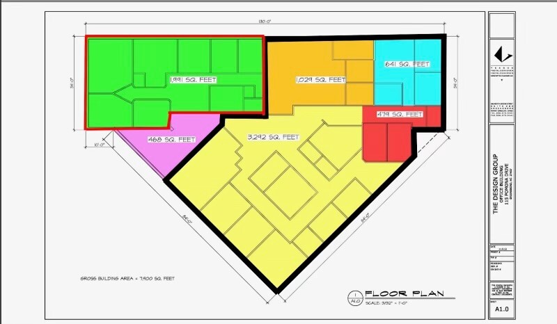 115 Pomona Dr, Greensboro, NC for lease Floor Plan- Image 1 of 5