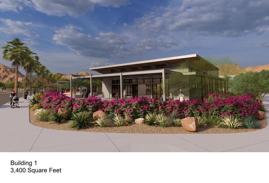 900 S Palm Canyon Dr, Palm Springs, CA à louer - Photo du bâtiment - Image 3 de 7