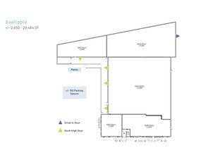 6700 South Blvd, Charlotte, NC for lease Floor Plan- Image 1 of 2