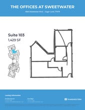 4675 Sweetwater Blvd, Sugar Land, TX for lease Floor Plan- Image 1 of 1