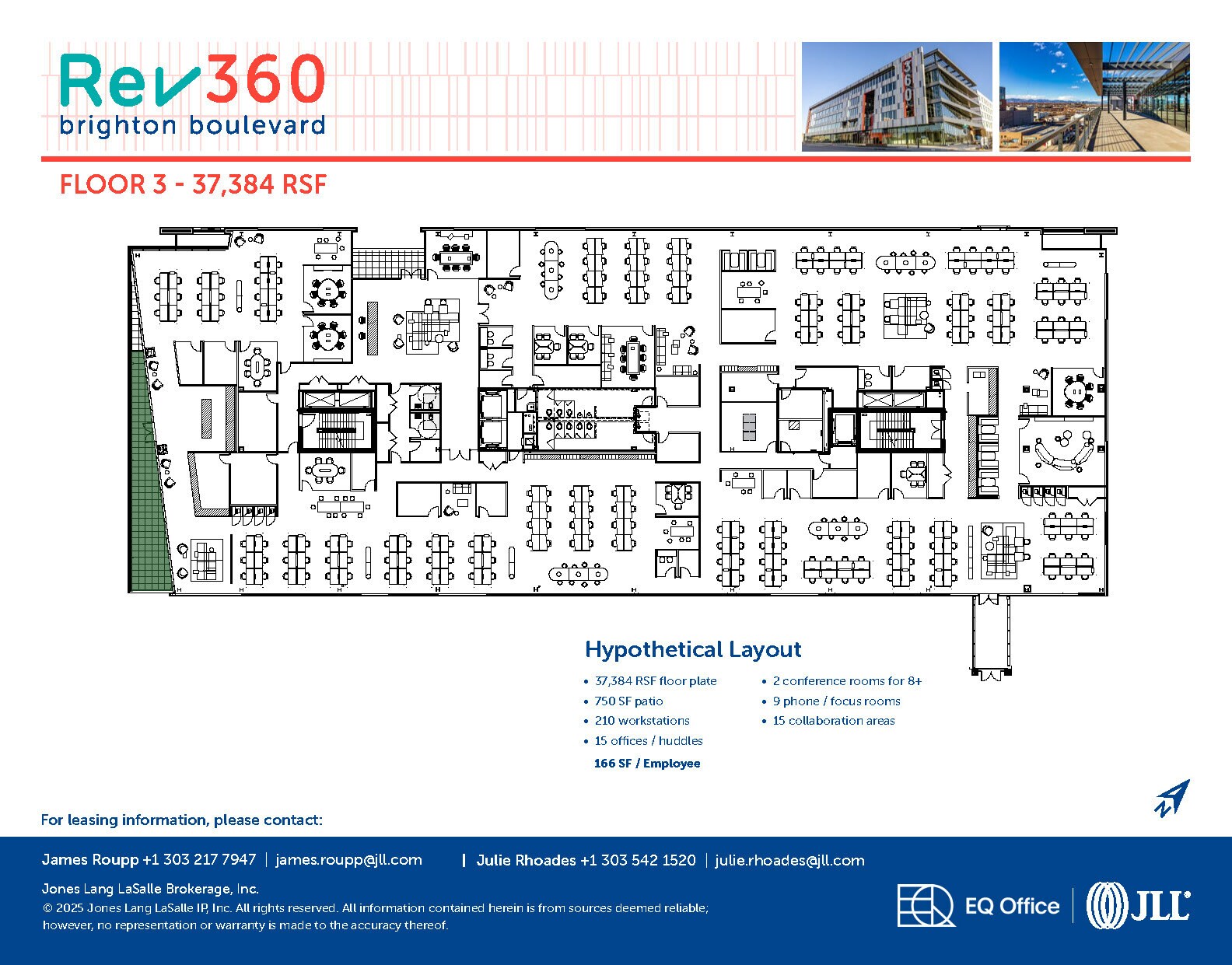 3600 Brighton Blvd, Denver, CO for lease Floor Plan- Image 1 of 2