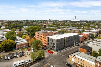 2019 Moreau, Montréal, QC - AÉRIEN  Vue de la carte