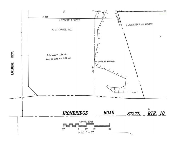 5501 Ironbridge Rd, Richmond, VA à louer - Plan de site - Image 2 de 2