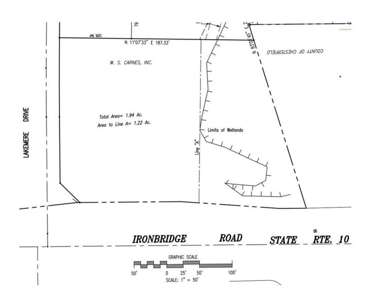 5501 Ironbridge Rd, Richmond, VA for lease - Site Plan - Image 2 of 2