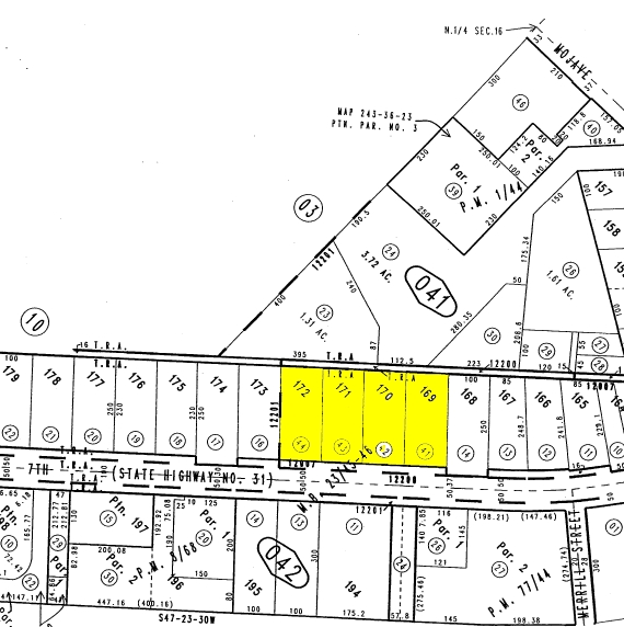 15080 7th St, Victorville, CA for sale - Plat Map - Image 1 of 1