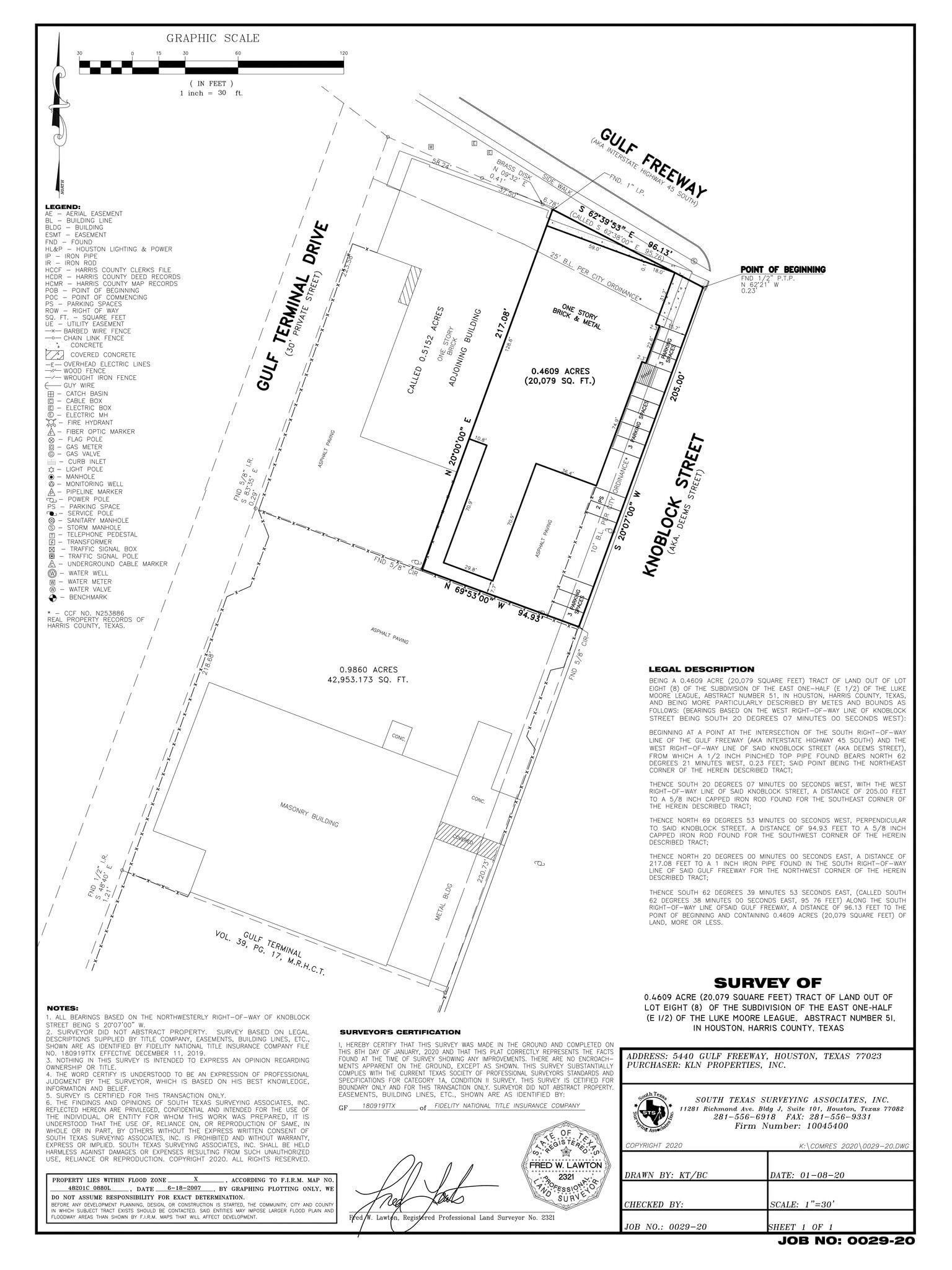 5440 Gulf Fwy, Houston, TX à louer Plan de site- Image 1 de 6