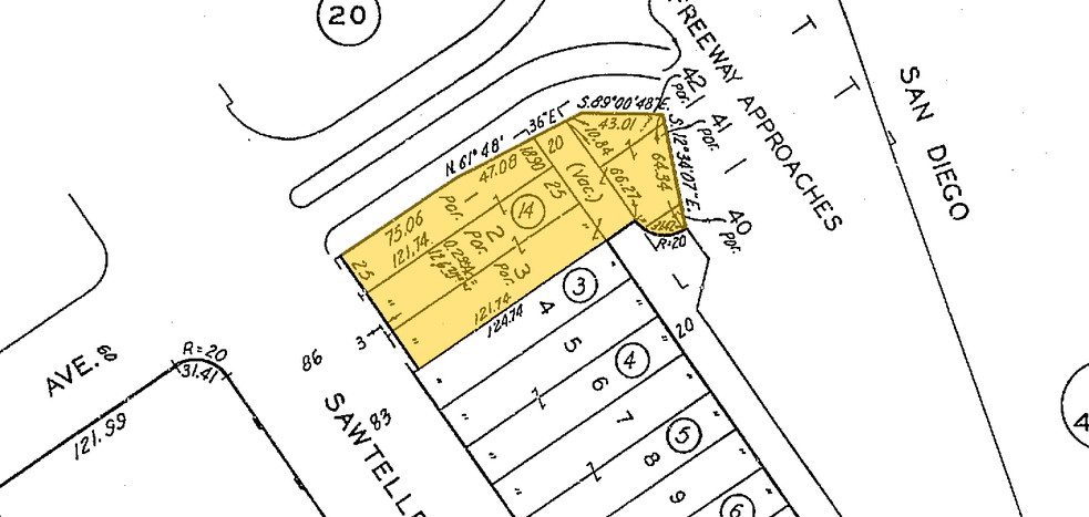 2304 Sawtelle Blvd, Los Angeles, CA à louer - Plan cadastral - Image 2 de 14