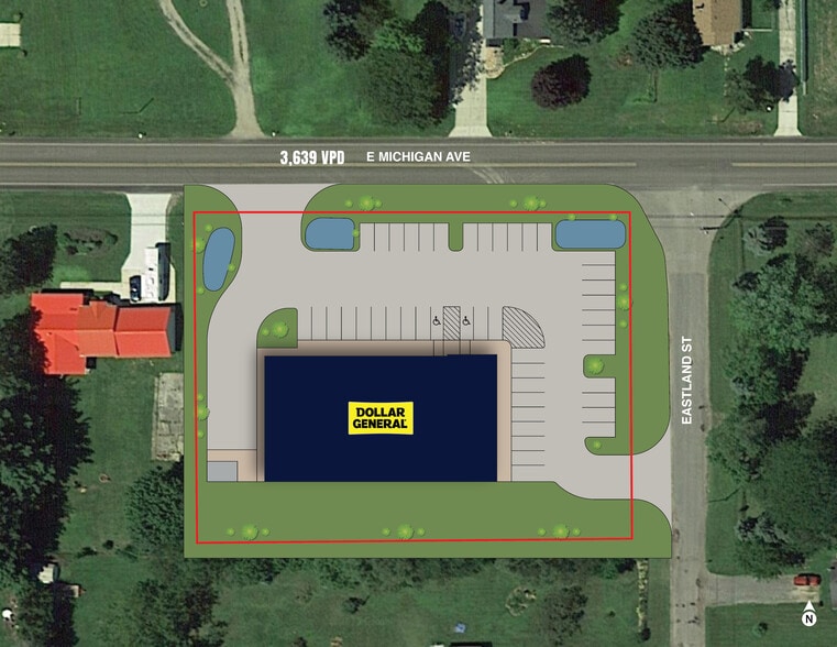 7519 E Michigan Ave, Jackson, MI for sale - Site Plan - Image 2 of 4