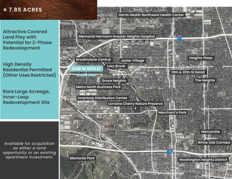 Plus de détails pour 2330 W 18th St, Houston, TX - Terrain à vendre