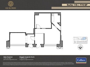 550 Biltmore Way, Coral Gables, FL for lease Floor Plan- Image 1 of 1