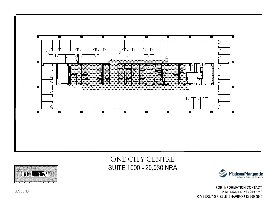 1021 Main St, Houston, TX for lease Floor Plan- Image 1 of 1