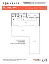 908-910 Currie St, Fort Worth, TX à louer Plan d’étage- Image 1 de 1