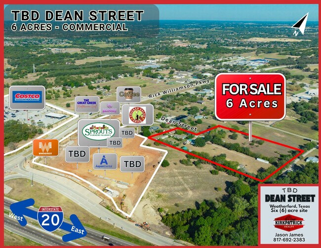 Plus de détails pour 2314 Dean St, Weatherford, TX - Terrain à vendre