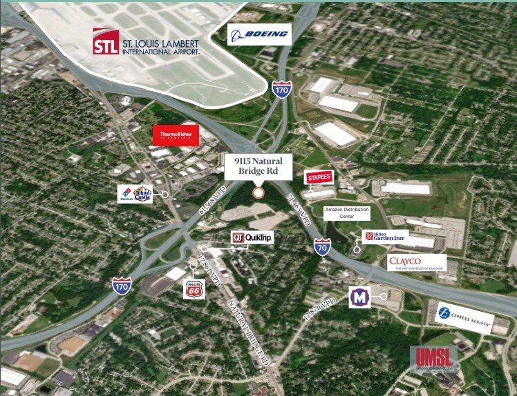 9115 Natural Bridge Rd, Saint Louis, MO à vendre Photo principale- Image 1 de 2