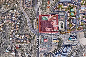 5555-5635 E River Rd, Tucson, AZ - Aérien  Vue de la carte - Image1