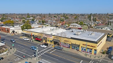 1700-1744 Pacific Ave, Stockton, CA - AERIAL  map view - Image1